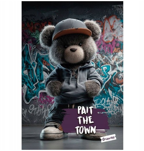 Zeszyt A5/60k kratka Teddy Bear Mar Mar GDD